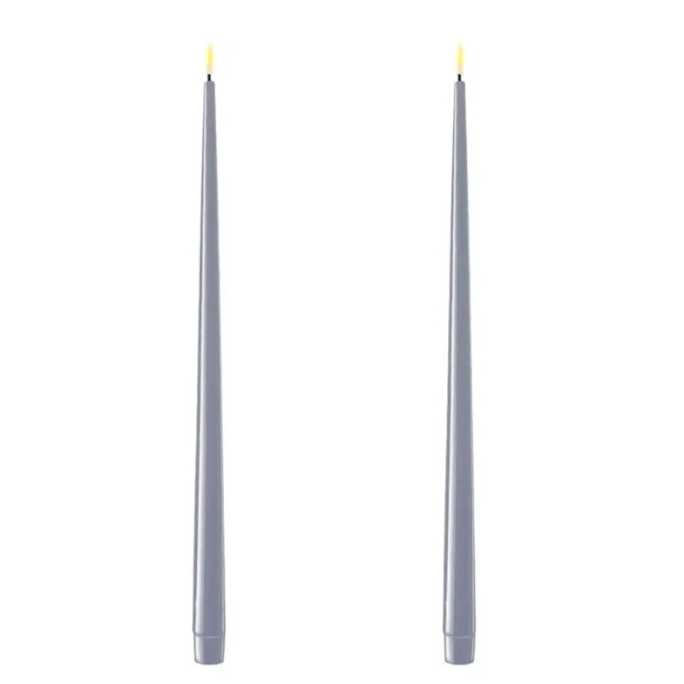 Home Smith Deluxe LED Flameless Tapers Koppers Flameless Candles