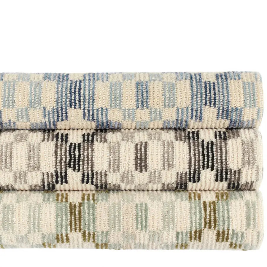 Diamond Cove Green Hand Tufted Wool Rug - Home Smith