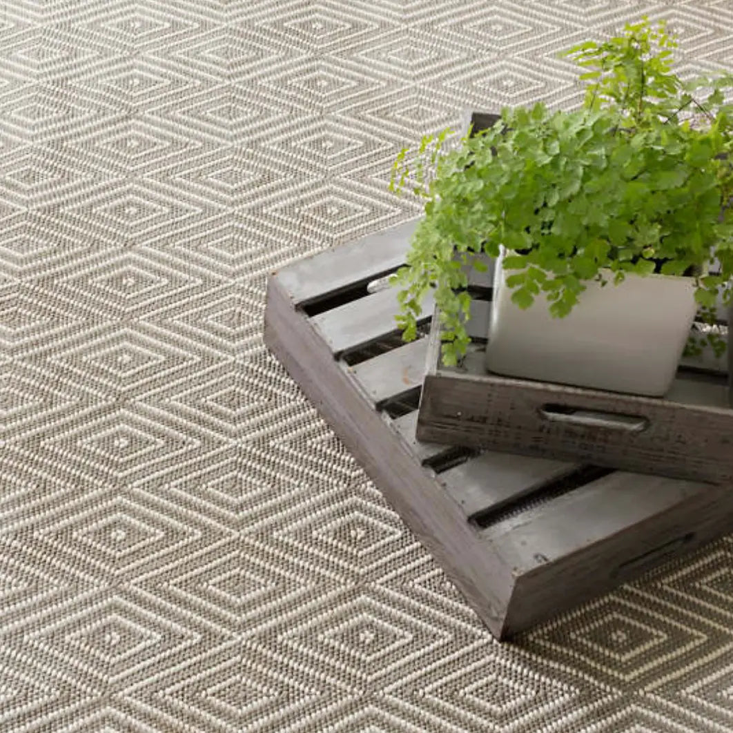 Diamond Fieldstone/Ivory Indoor/Outdoor Rug - Home Smith