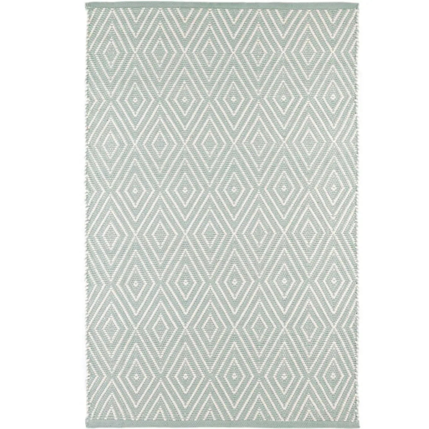 Diamond Light Blue/Ivory Indoor/Outdoor Rug - Home Smith