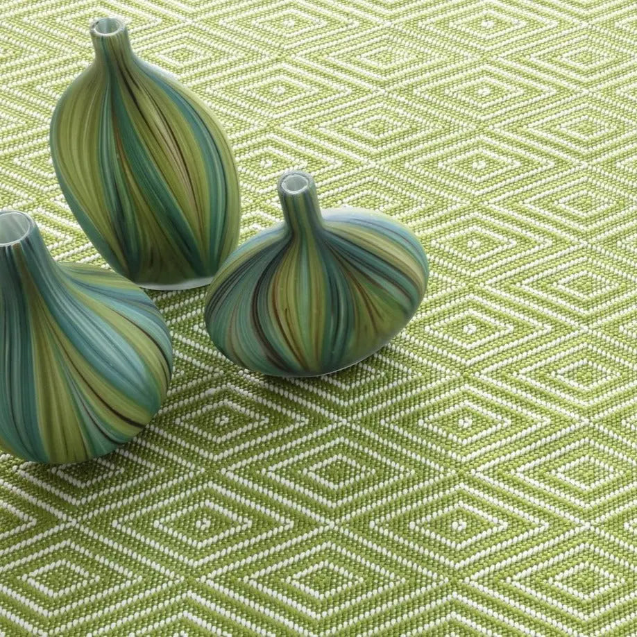 Diamond Sprout/White Indoor/Outdoor Rug - Home Smith