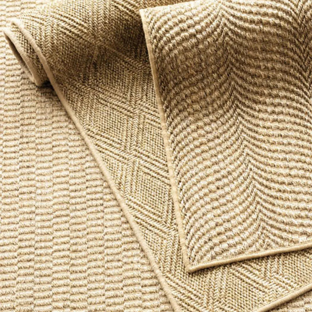 Diamond Woven Sisal Rug - Natural - Home Smith