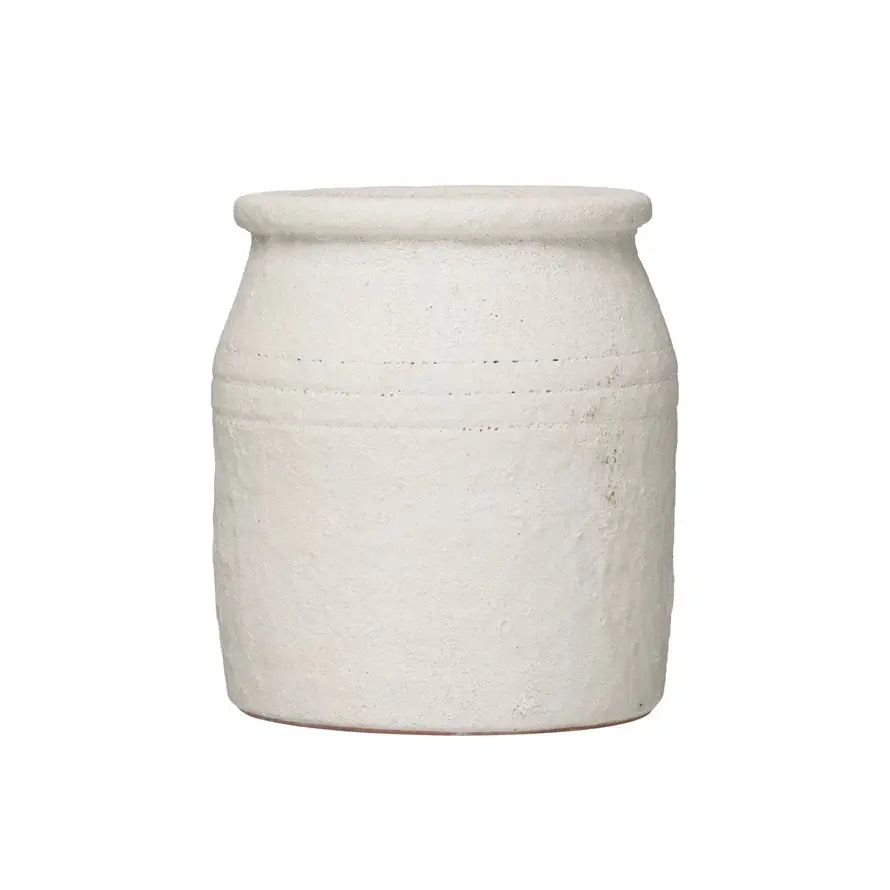 Distressed Coarse Terracotta Crock - Home Smith