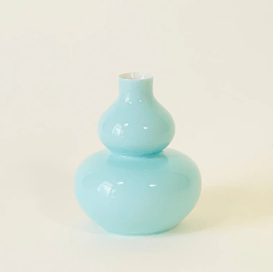 Double Gourd Porcelain Mini Vase - Home Smith