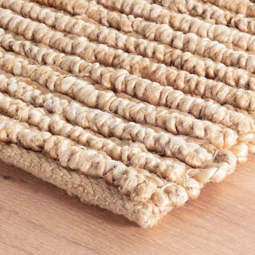 Dunes Natural Woven Jute Rug - Home Smith
