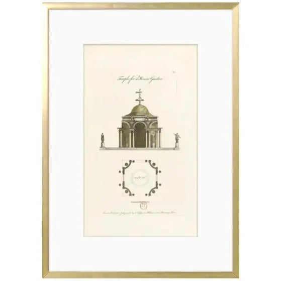 Engraving - Flower Garden, 1778 - Home Smith