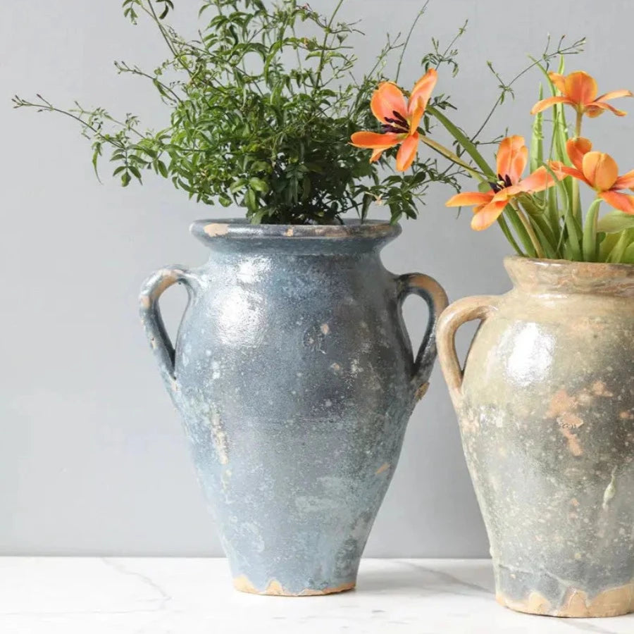Home Smith European Blue Amphora etuHome Vases