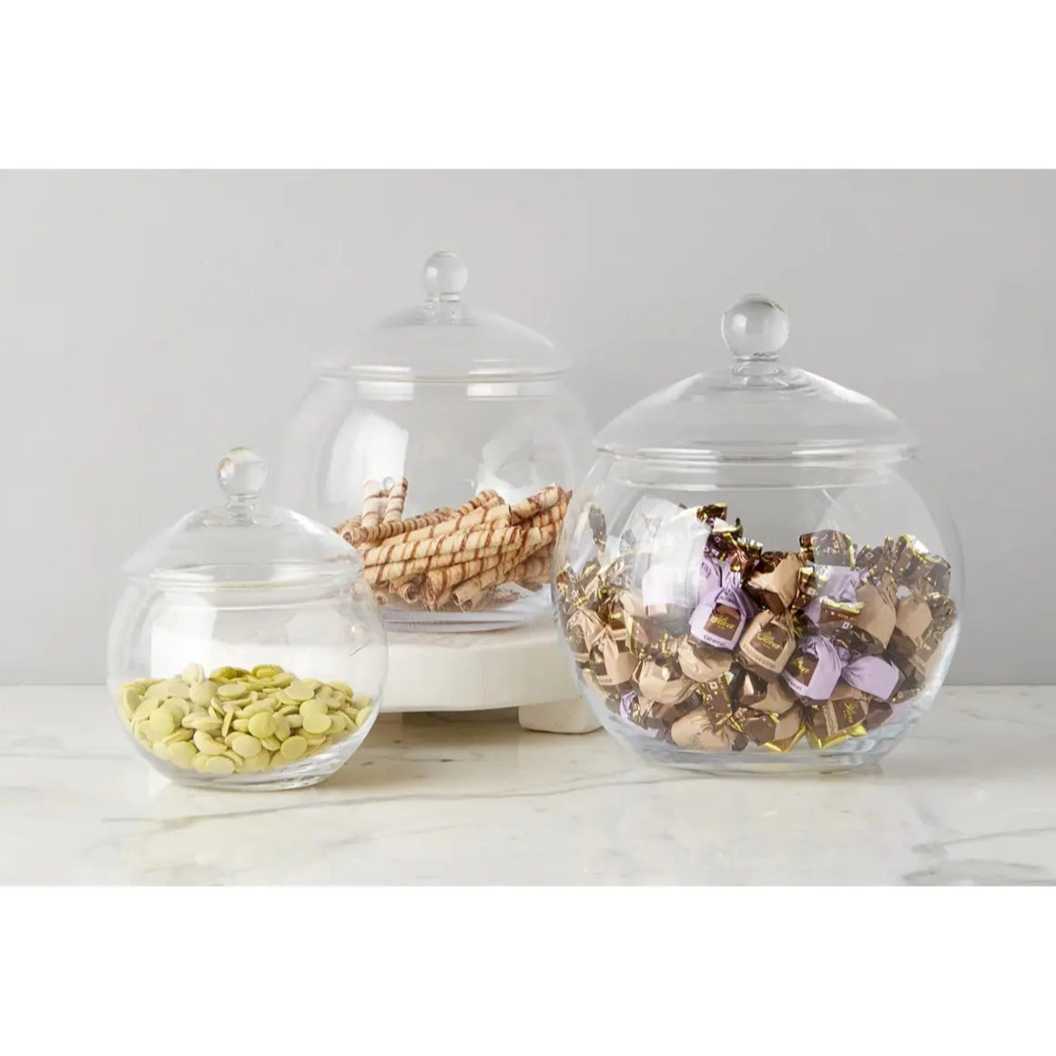 Home Smith European Glass Storage Jars etuHome Baskets and Storage