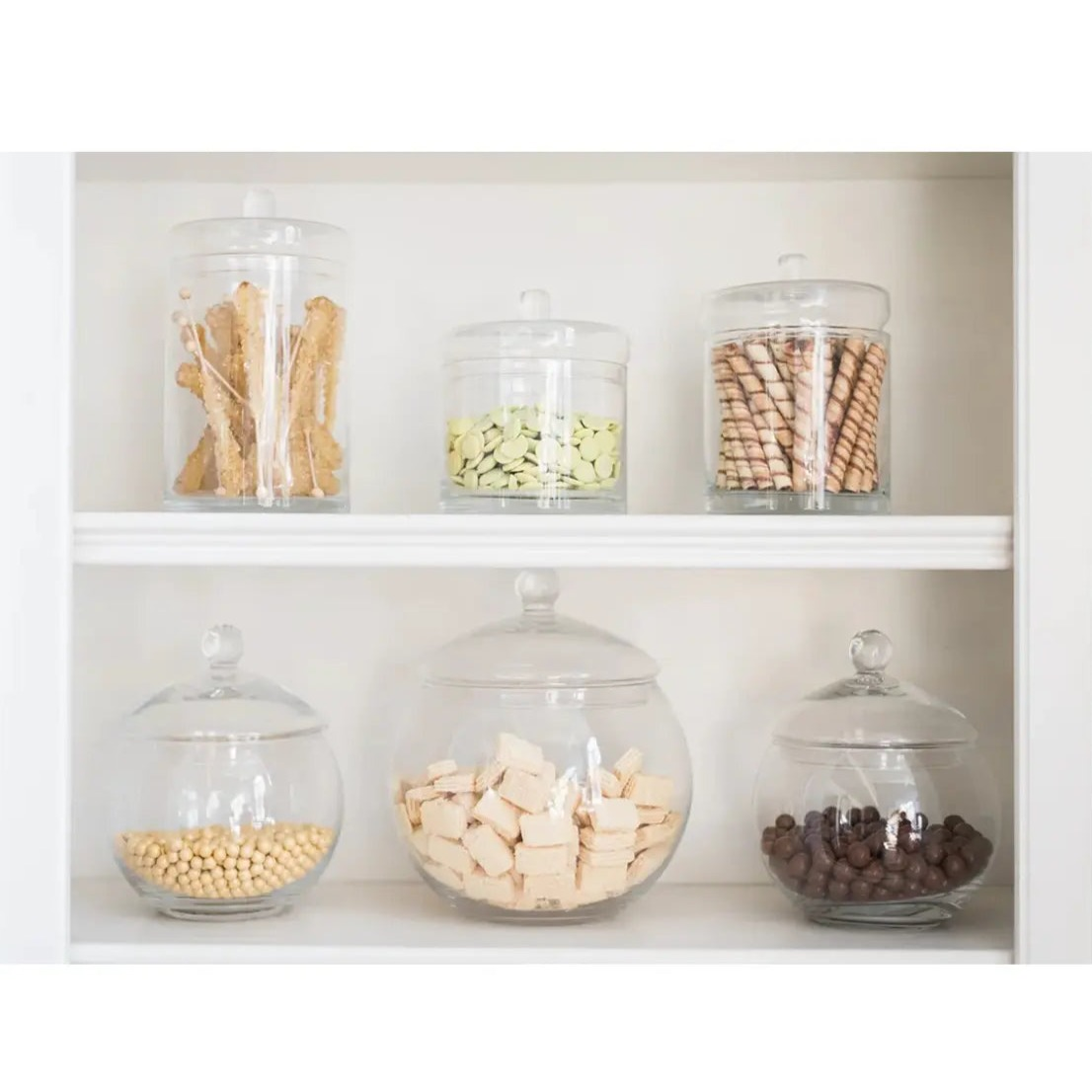 Home Smith European Glass Storage Jars etuHome Baskets and Storage