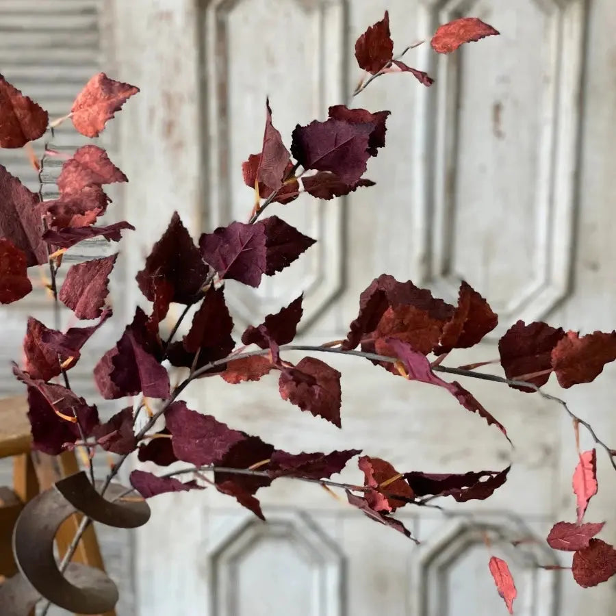 Home Smith Fall Leaves Spray in Sienna Lancaster Home Stems, Blooms & Branches