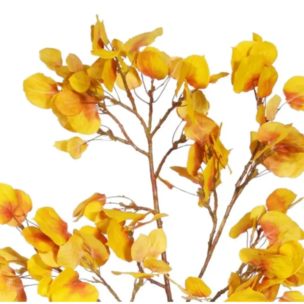 Home Smith Fall Yellow Aspen Branch Winward Stems, Blooms & Branches