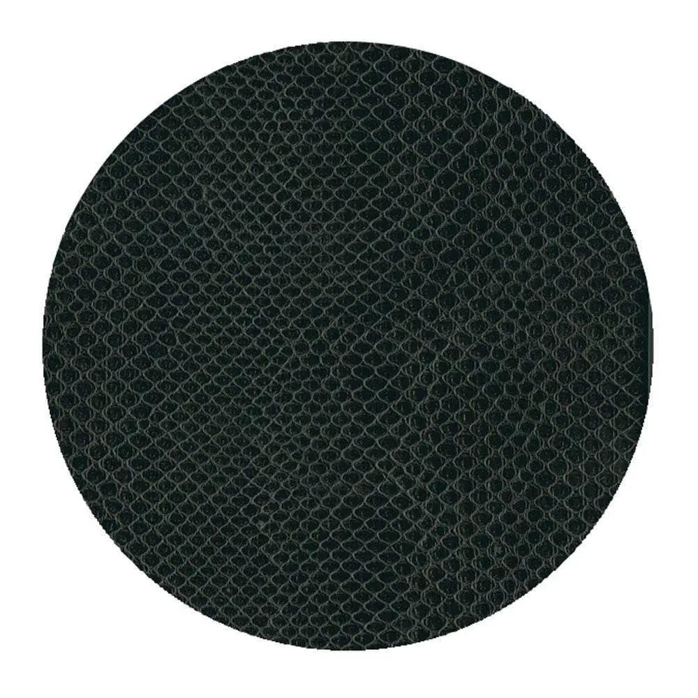 Faux Black Snakeskin Felt-Backed Coasters - Box of 8 - Home Smith