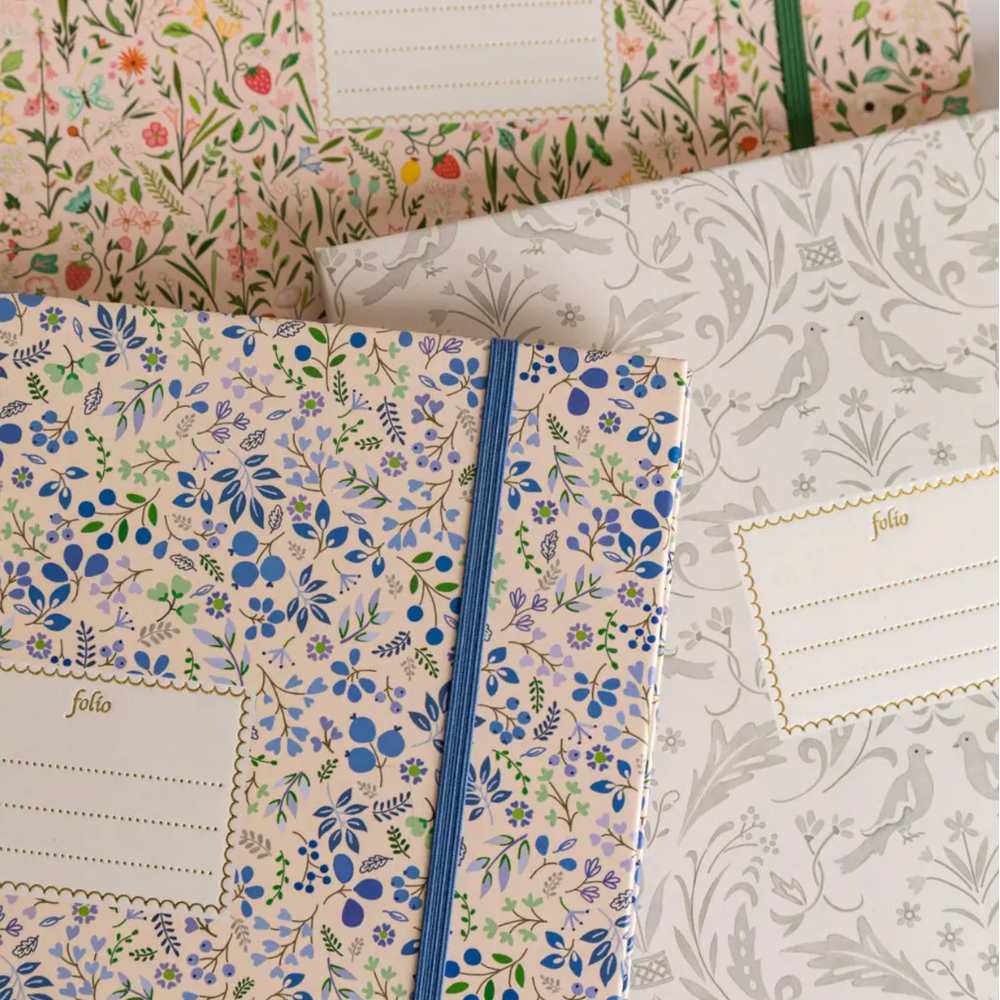 Floral Notepad Folio at Home Smith