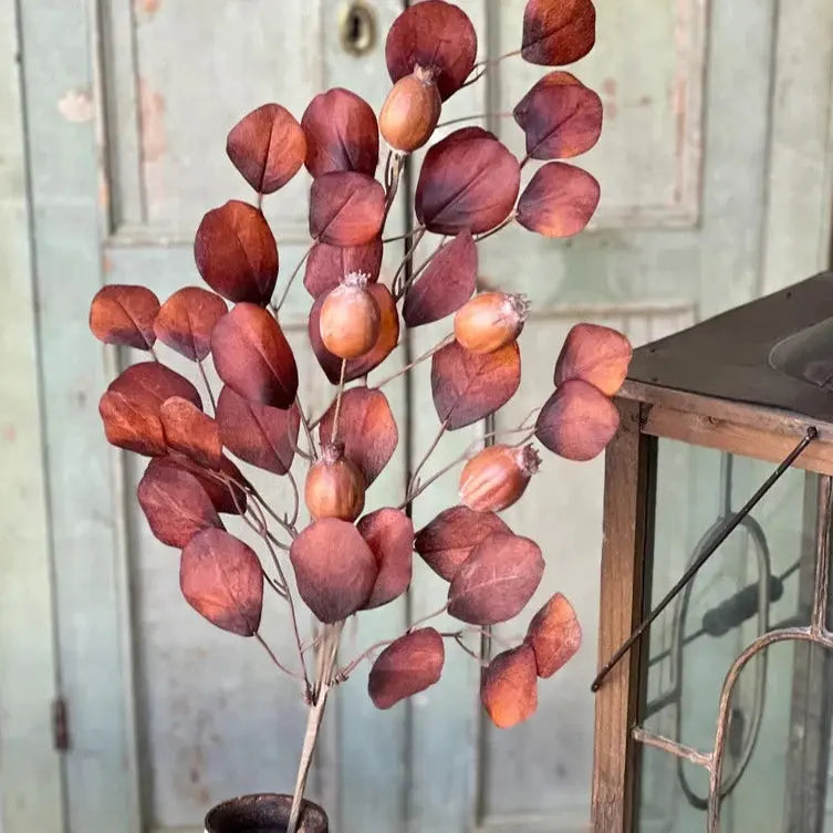 Home Smith Foxfire Eucalyptus Spray Lancaster Home Stems, Blooms & Branches