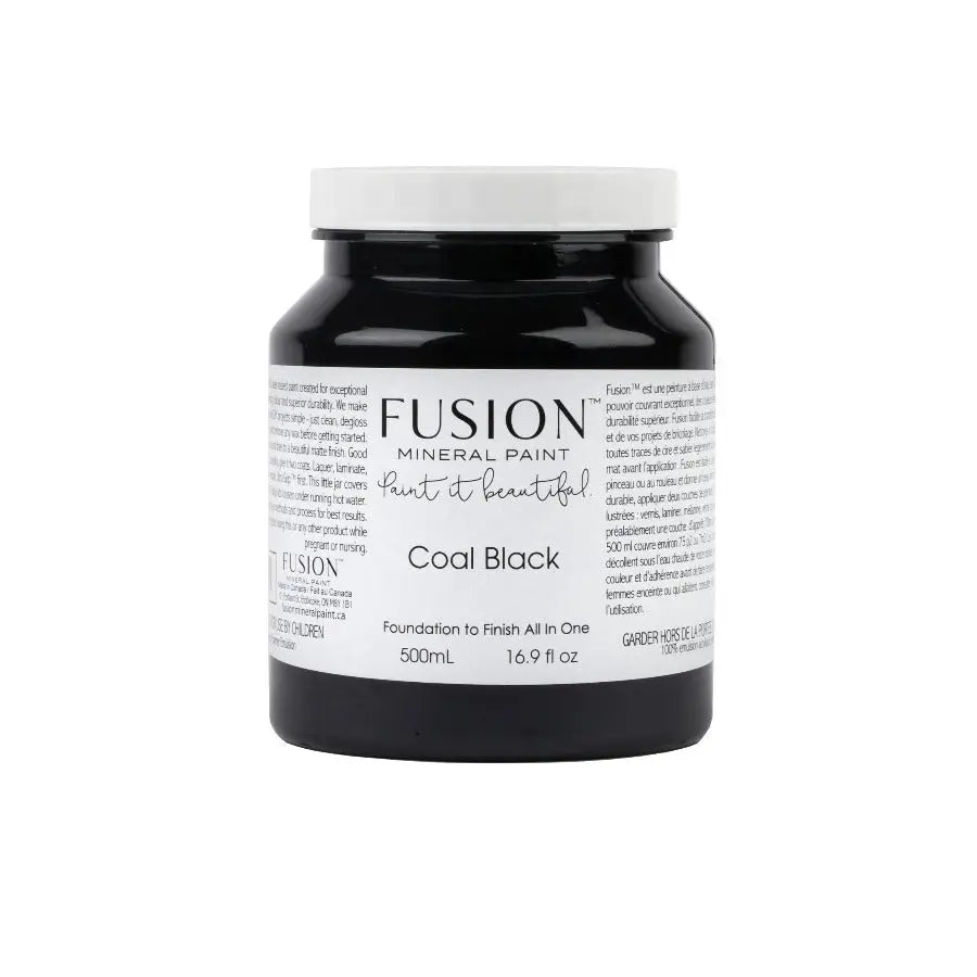 Fusion Mineral Paint - Coal Black - Home Smith