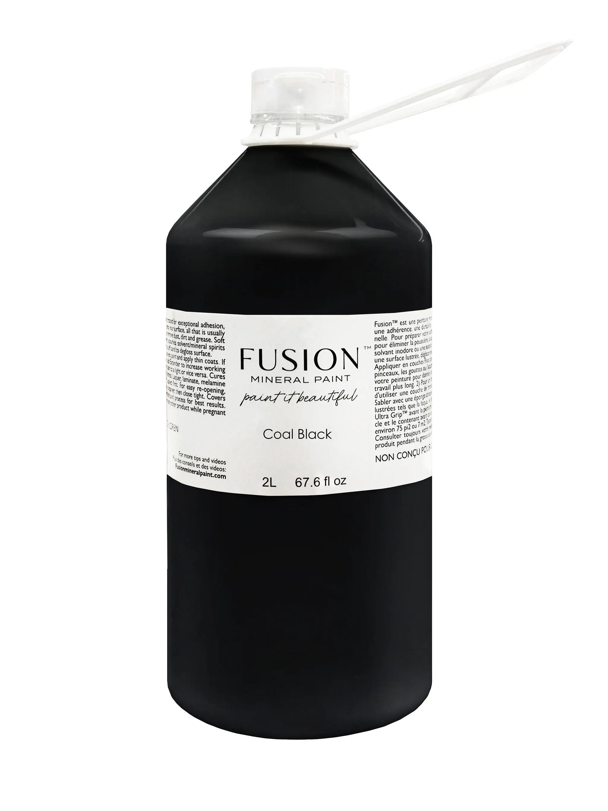 Fusion Mineral Paint - Coal Black - Home Smith