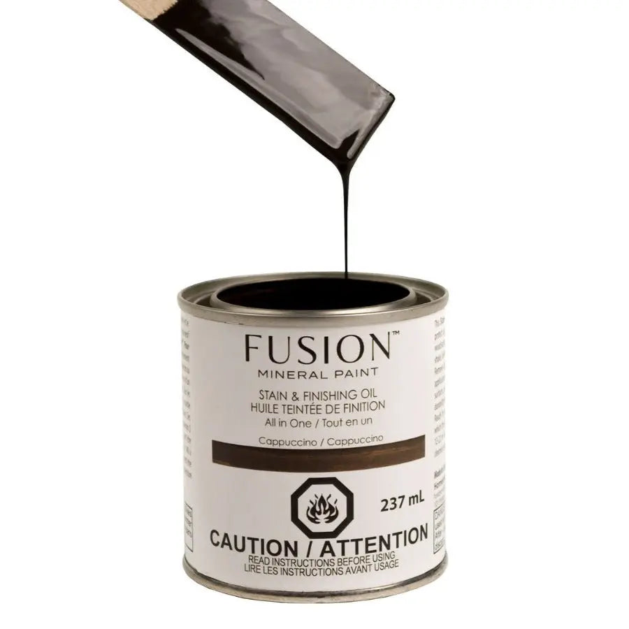 Fusion Stain & Finishing Oil - Cappuccino - Home Smith