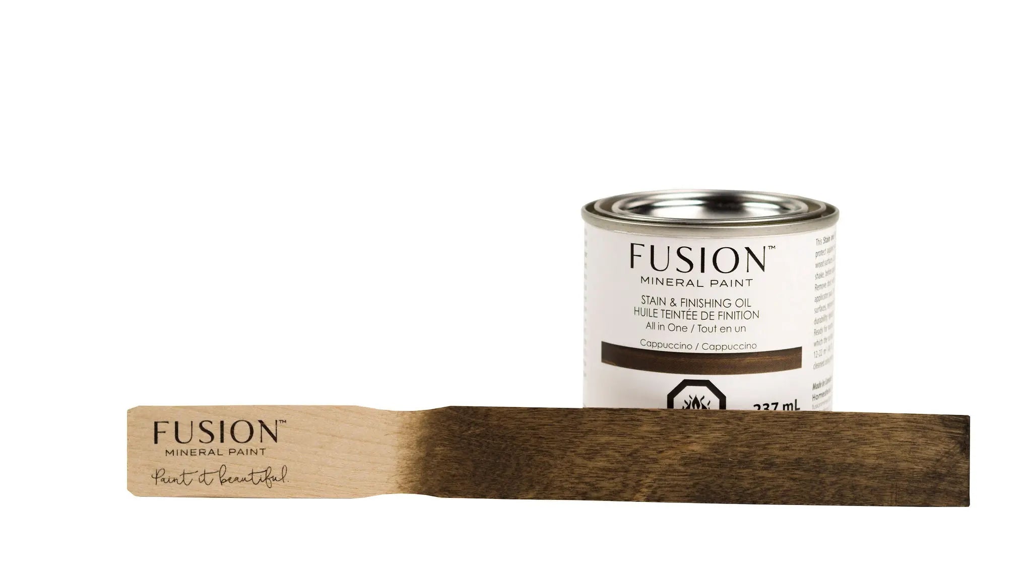 Fusion Stain & Finishing Oil - Cappuccino - Home Smith