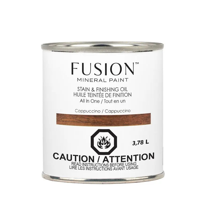 Fusion Stain & Finishing Oil - Cappuccino - Home Smith