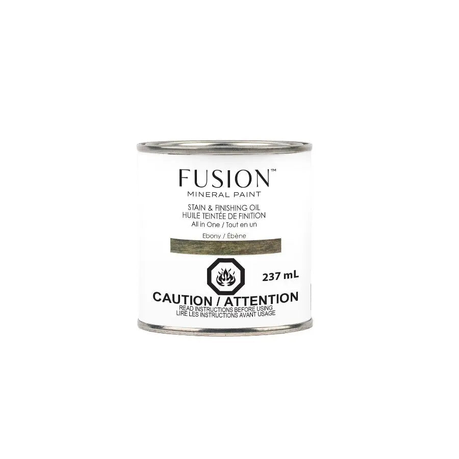 Fusion Stain & Finishing Oil - Ebony - Home Smith
