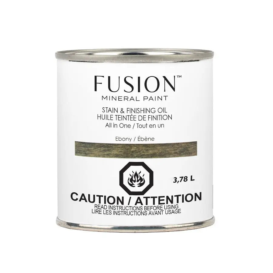 Fusion Stain & Finishing Oil - Ebony - Home Smith