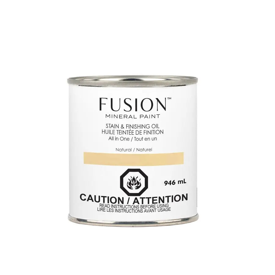 Fusion Stain & Finishing Oil - Natural - Home Smith