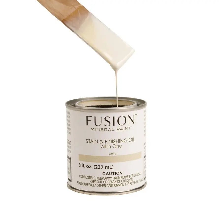 Fusion Stain & Finishing Oil - White - Home Smith