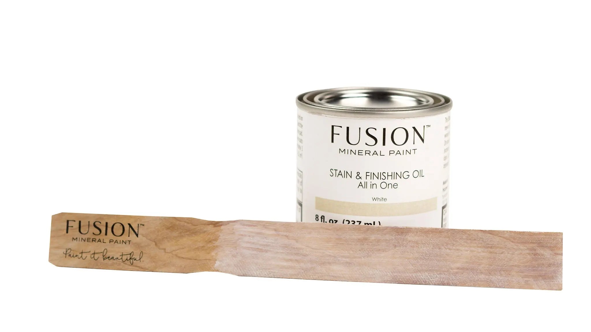 Fusion Stain & Finishing Oil - White - Home Smith