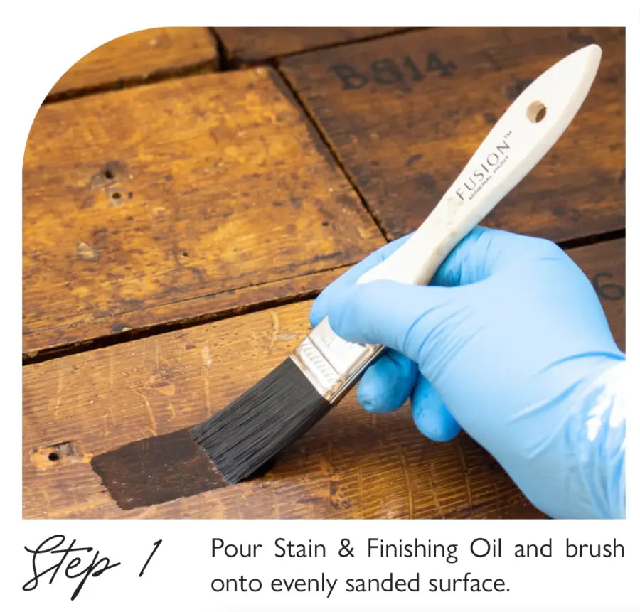 Fusion Stain & Finishing Oil - White - Home Smith