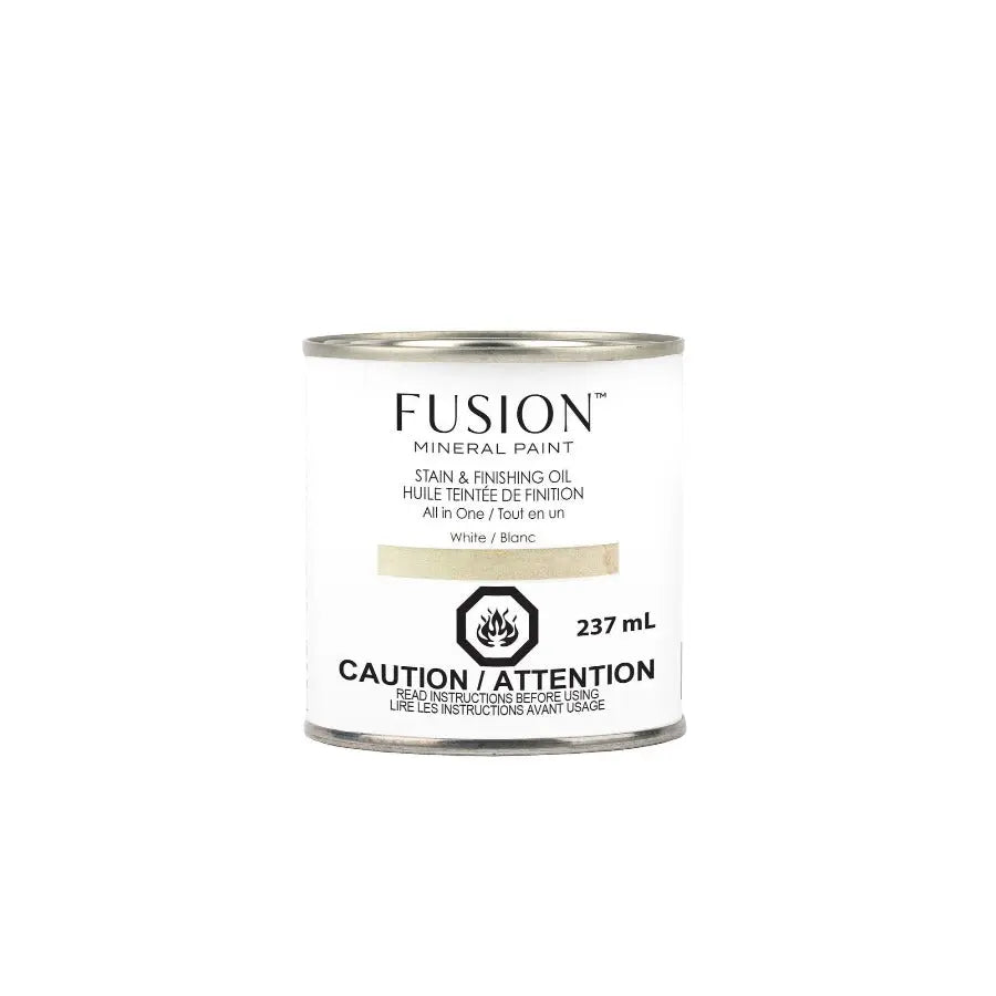 Fusion Stain & Finishing Oil - White - Home Smith