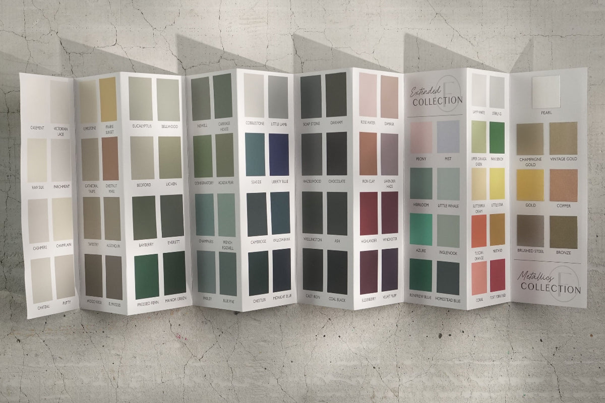 Fusion Mineral Paint True Colour Card at Home Smith