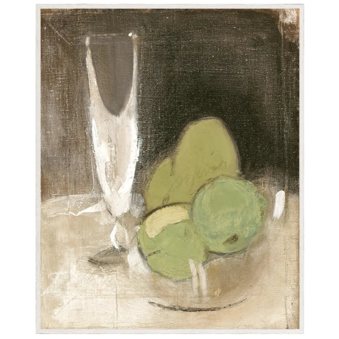 Home Smith Green Apples and Champagne Framed Art Print Celadon Art