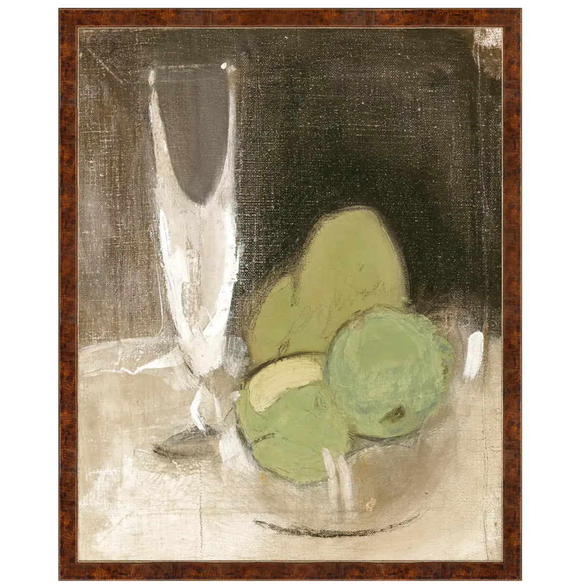 Home Smith Green Apples and Champagne Framed Art Print Celadon Art