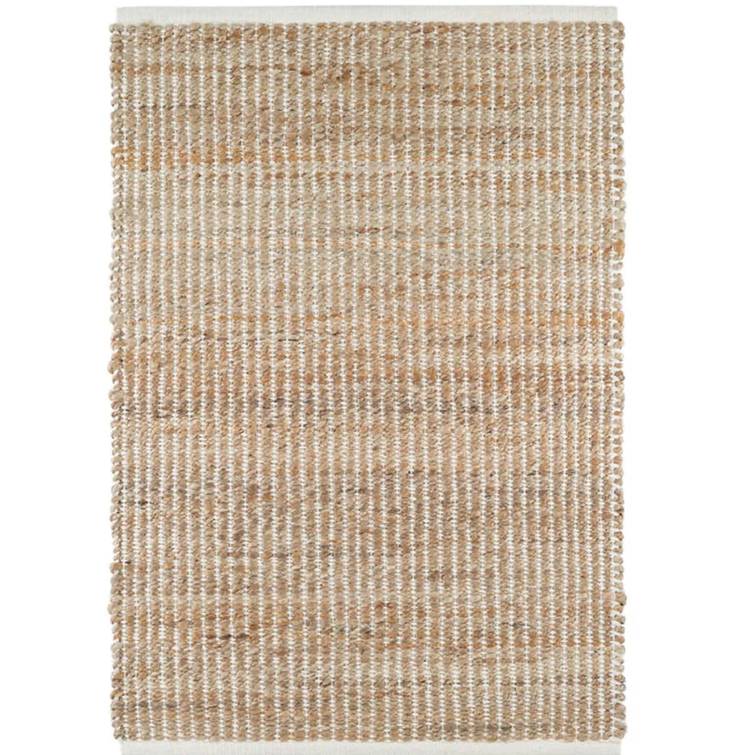 Gridwork Ivory Woven Jute Rug - Home Smith