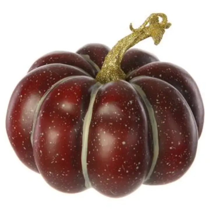 Home Smith Burgundy Heirloom Pumpkin Allstate Floral Seasonal Decor - Fall
