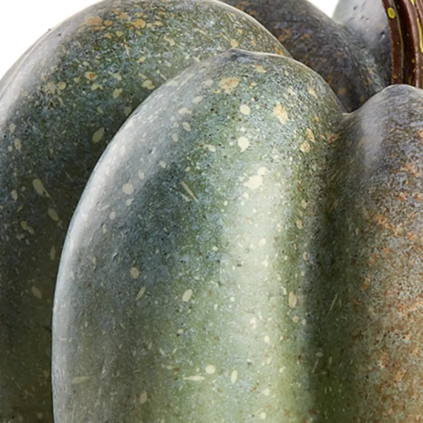 Home Smith Heirloom Pumpkin in Grey Green Allstate Floral Seasonal Decor - Fall