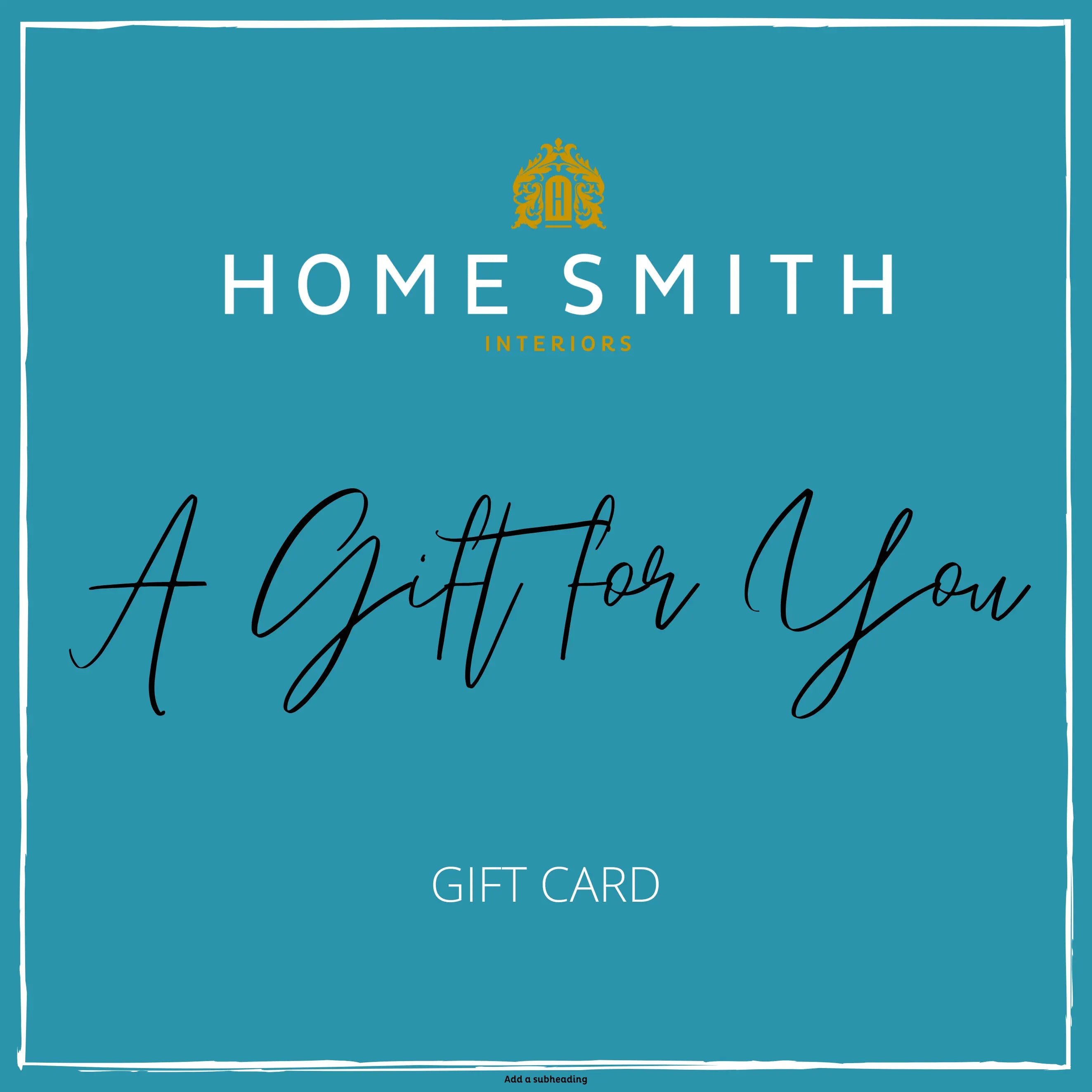 Home Smith Gift Card - Home Smith