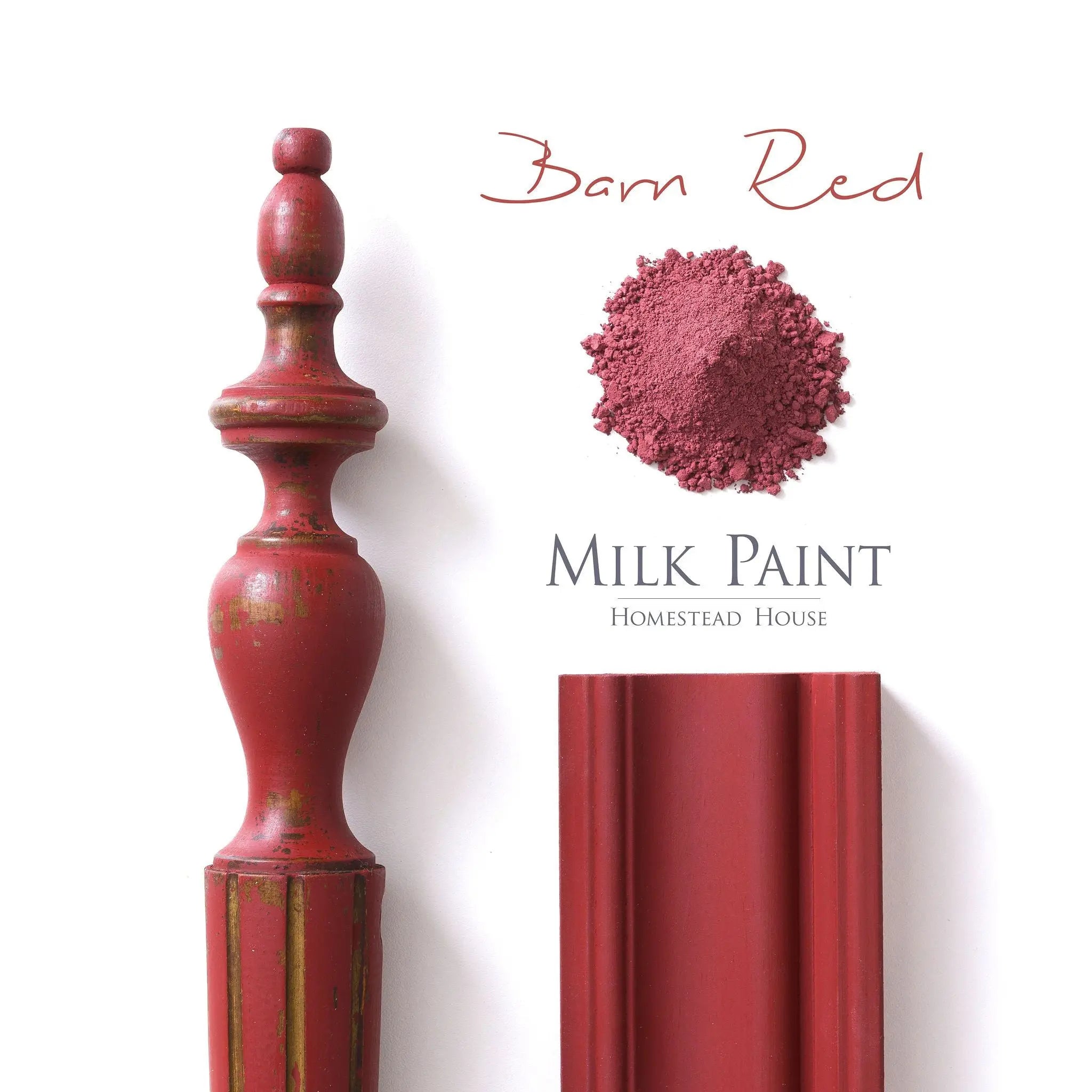 Homestead House Milk Paint - Barn Red - Home Smith