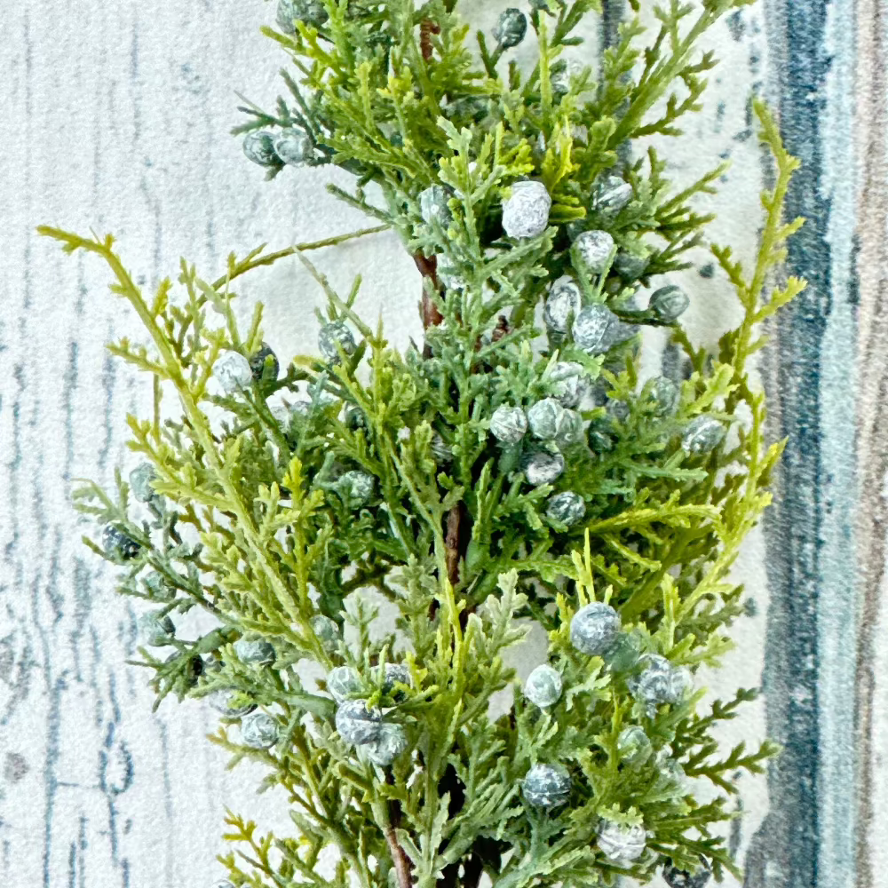 Home Smith Blue Berry Leaf Bouquet Winward Stems, Blooms & Branches