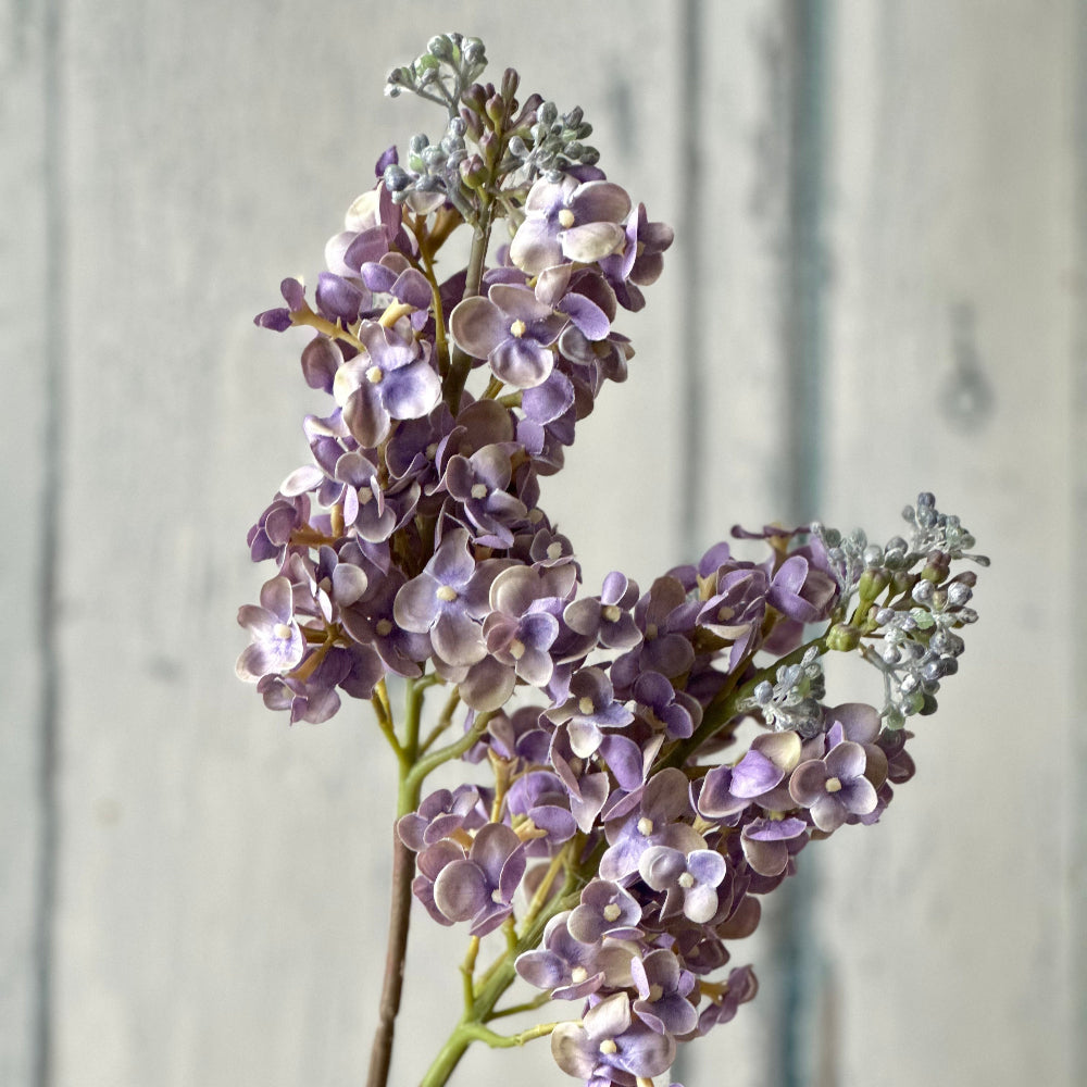 Faux Light Purple Lilac Sprays at HOme Smith