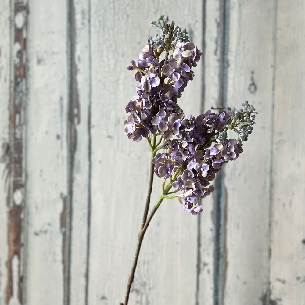 Faux pale lilac sprays at Home Smith