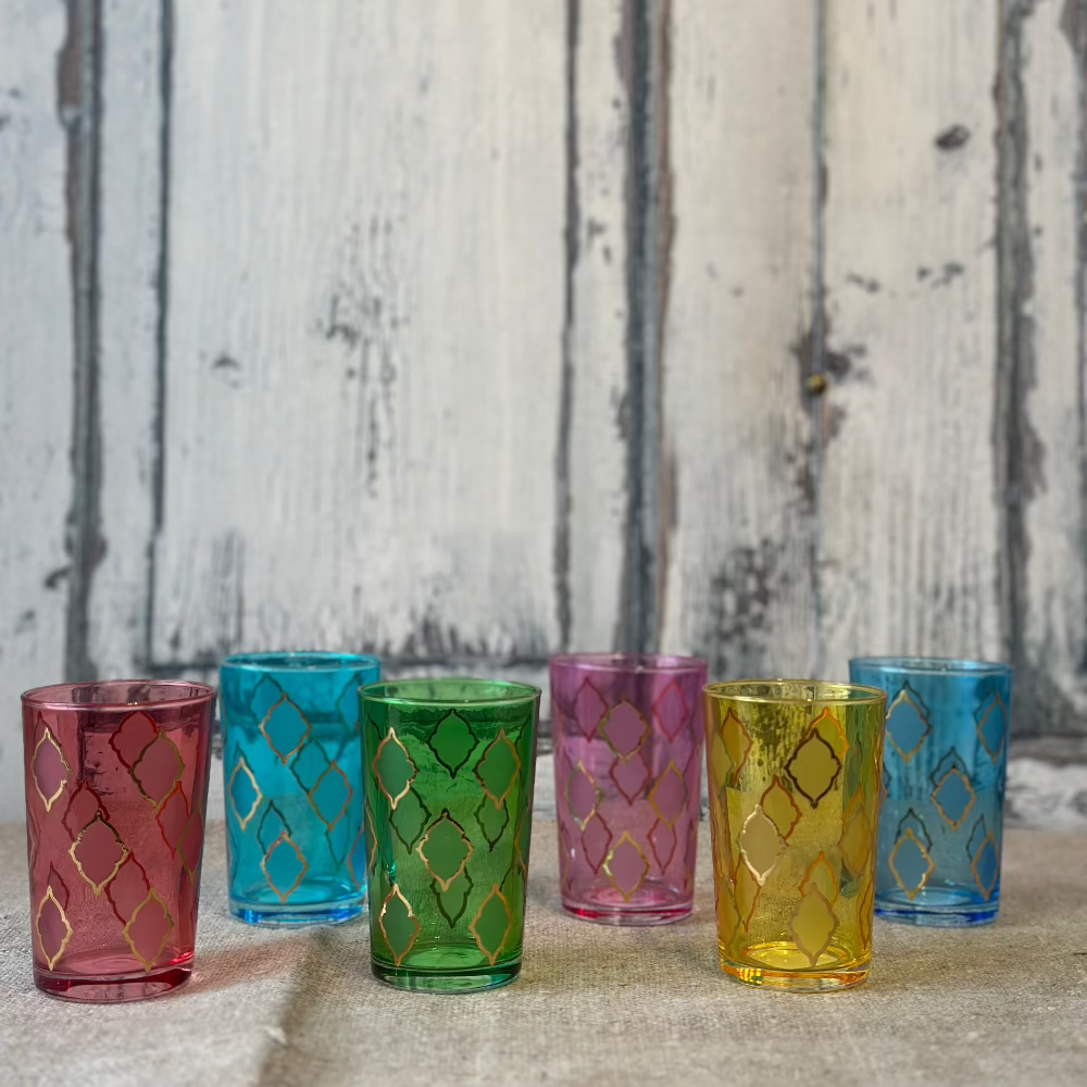 Gold Diament Tea Light Holder at Home Smith