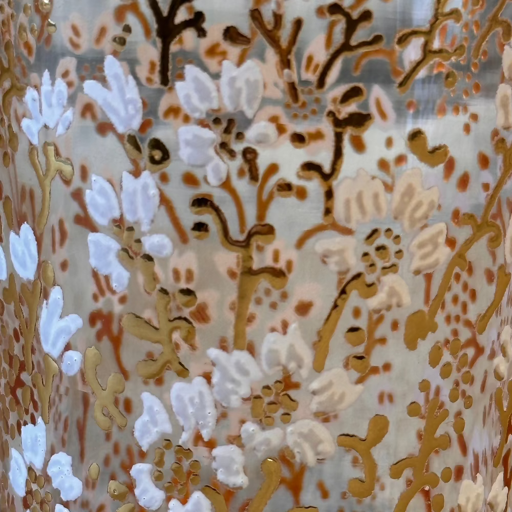 Gold Eden Flower Pattern on Tea Light
Holders at Home Smith
