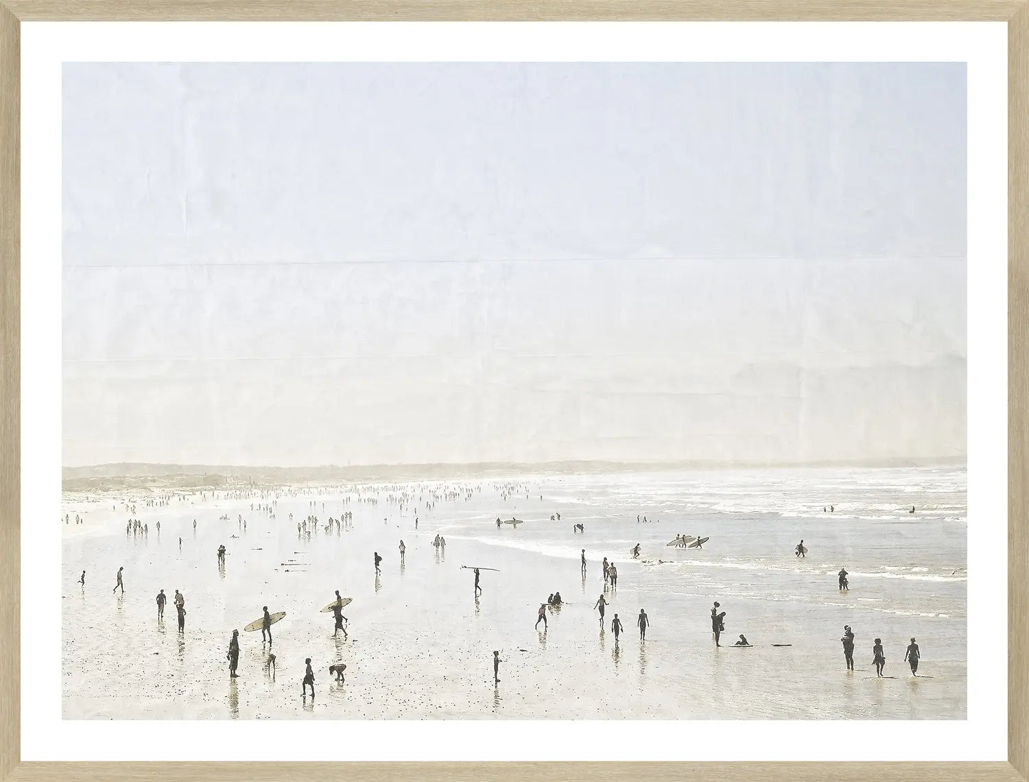 Home Smith Idyllic Surf Framed Art Photograph Celadon Art