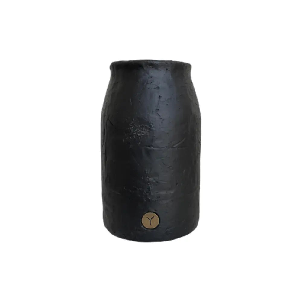 Home Smith Industrial Vase in Black Kopes Trading Vases