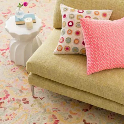 Ines Multi Micro Hooked Wool Rug - Home Smith