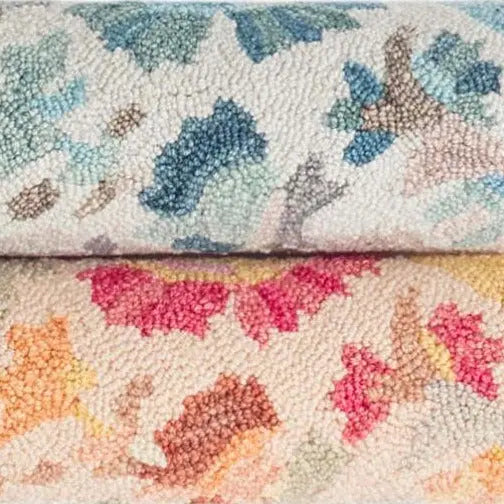 Ines Multi Micro Hooked Wool Rug - Home Smith