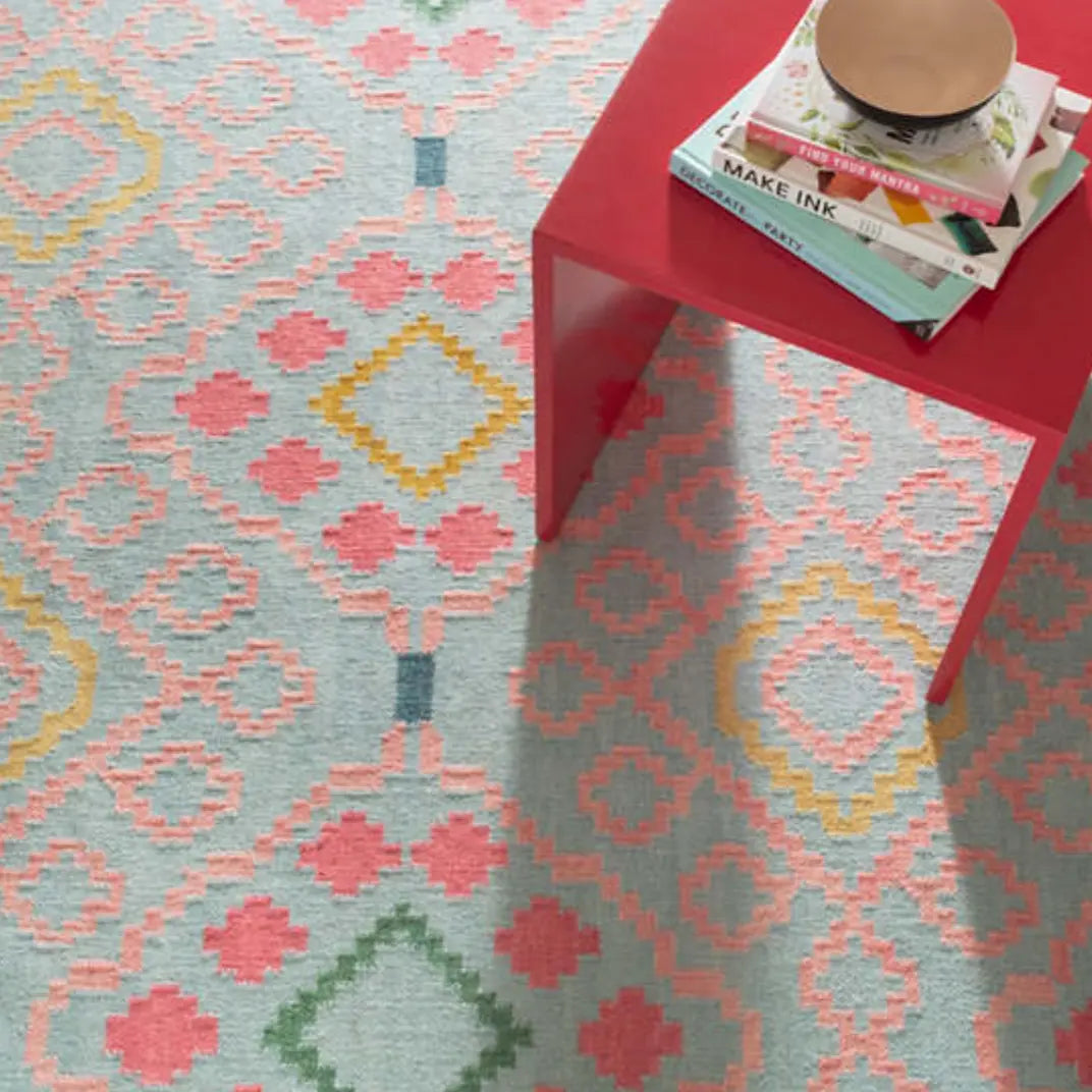 Jelly Roll Multi Woven Wool Rug - Home Smith