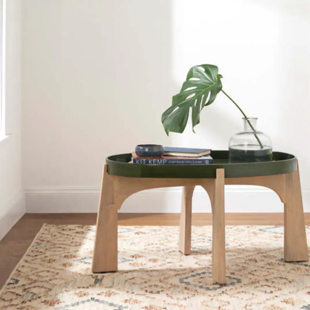 Jelly Roll Sky Woven Wool Rug - Home Smith