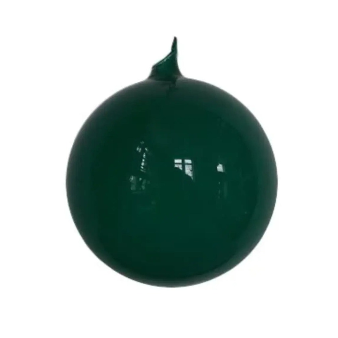 Home Smith Jim Marvin Bubblegum Glass Ornaments in Emerald Winward Holiday Ornaments